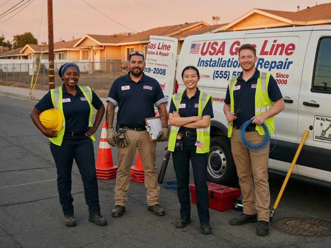 Gas Line Installation company in Gilboa, WV